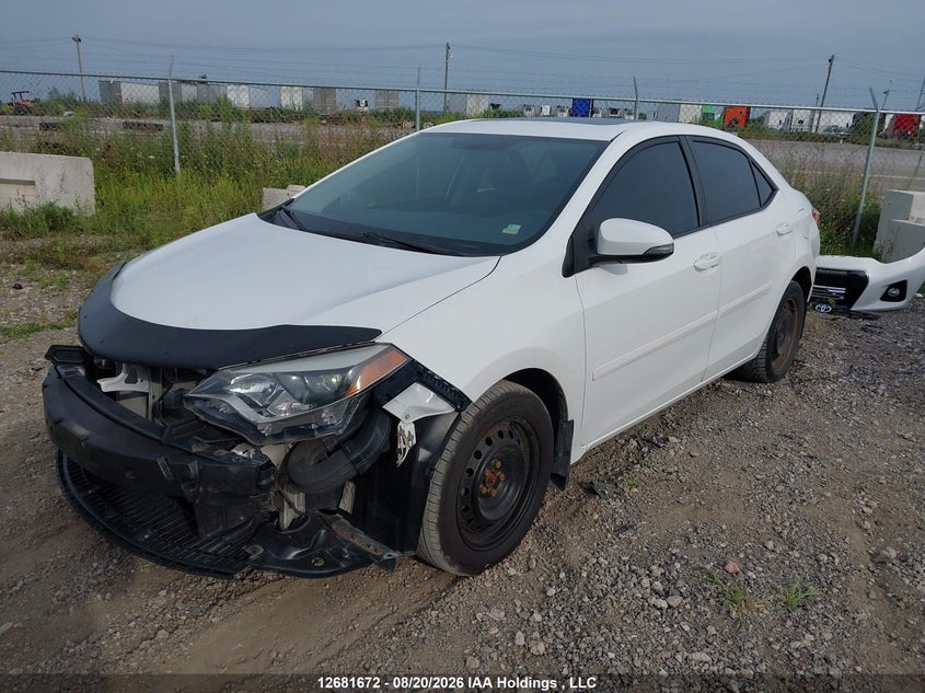 Vin: 2t1burhe7fc246737, lot: 3085814, toyota corolla 20152