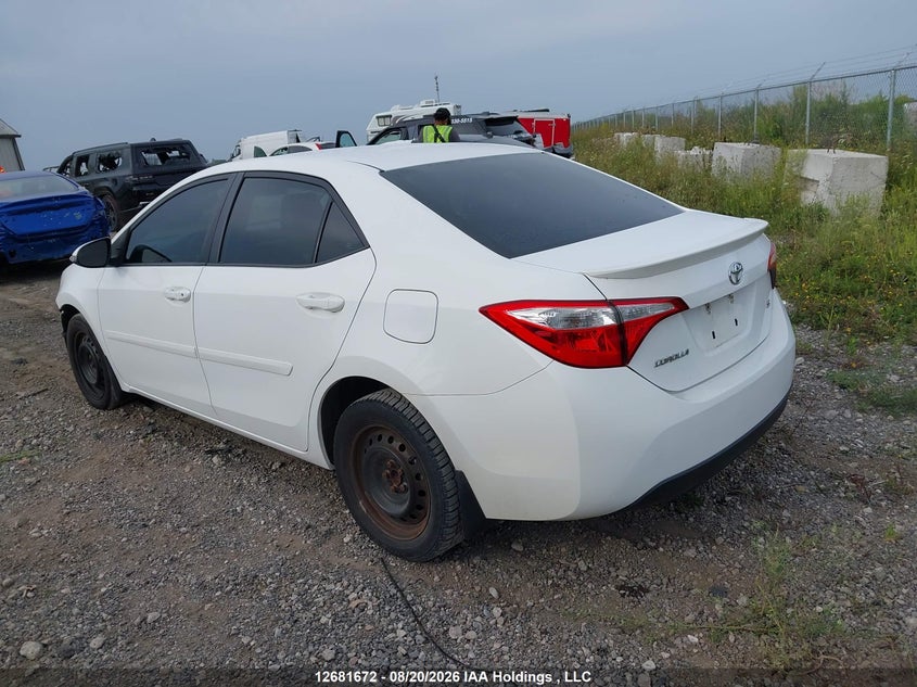 Vin: 2t1burhe7fc246737, lot: 3085814, toyota corolla 20153