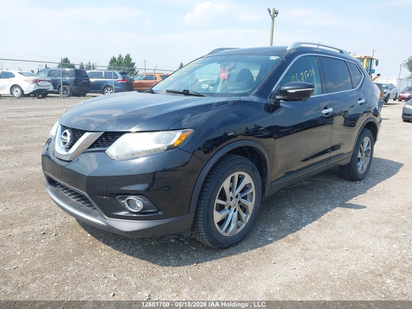 2015 Nissan Rogue, Удар сзади, IAAI, VIN 5N1AT2MV3FC861219 — фото 2