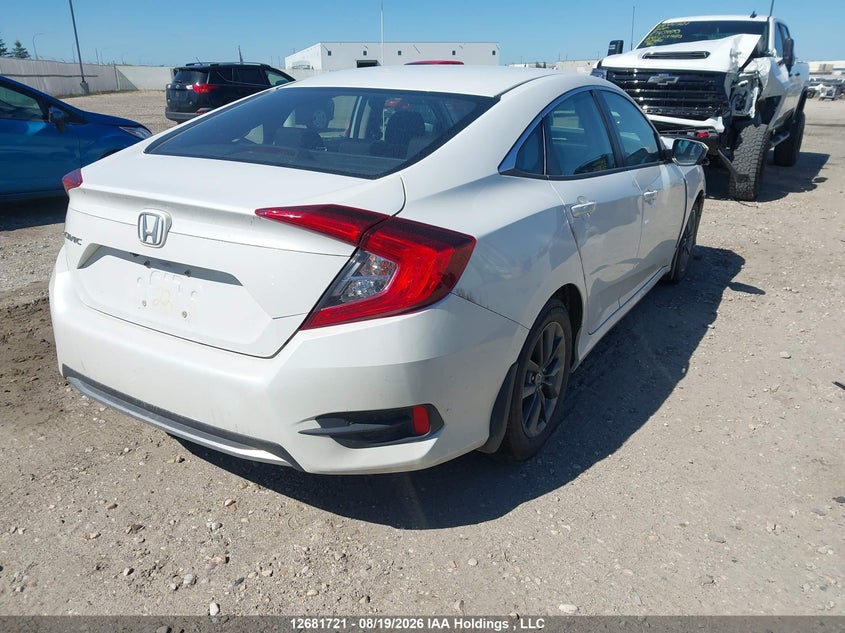 Vin: 2hgfc2f75lh028492, lot: 3085863, honda civic ex 20204