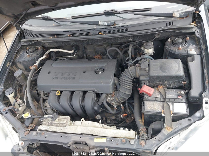 2007 TOYOTA COROLLA SEDAN 1.8L I-4 DOHC, VVT, 126HP