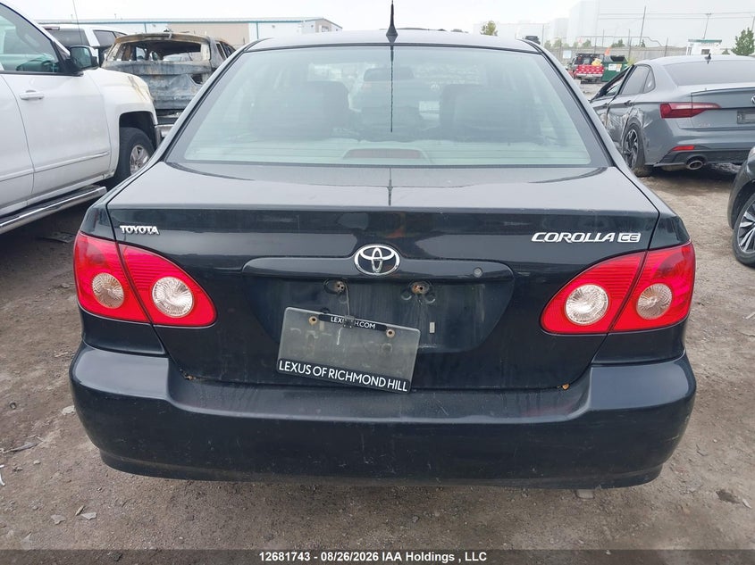 2007 TOYOTA COROLLA SEDAN 1.8L I-4 DOHC, VVT, 126HP