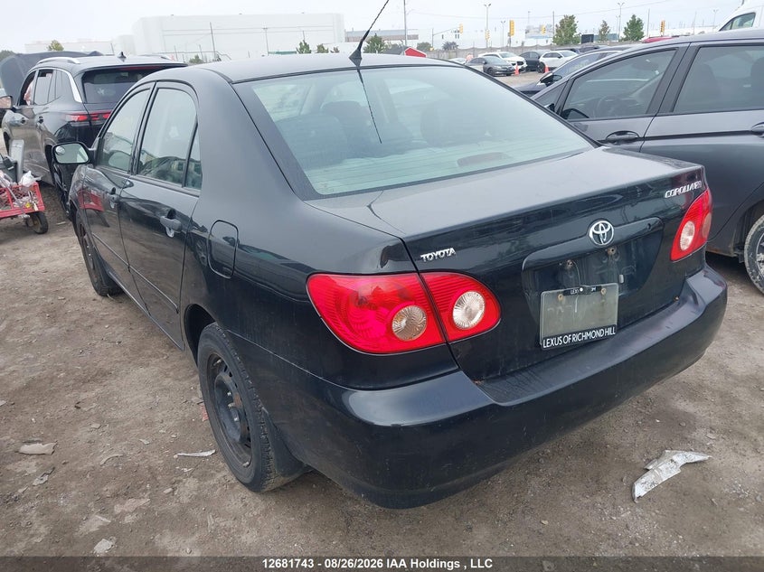 2007 TOYOTA COROLLA SEDAN 1.8L I-4 DOHC, VVT, 126HP