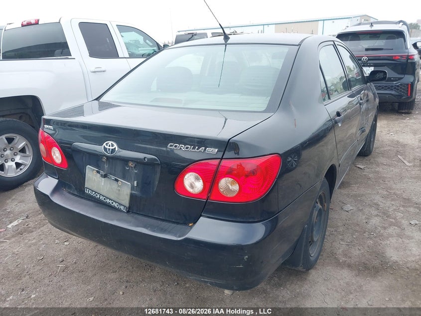 2007 TOYOTA COROLLA SEDAN 1.8L I-4 DOHC, VVT, 126HP