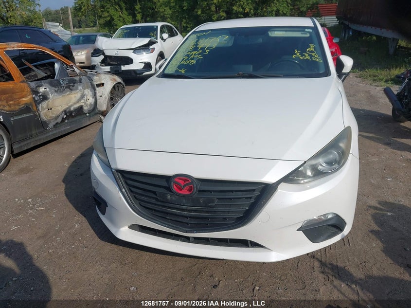 2014 MAZDA 3 SEDAN 2.0L I-4 DI, DOHC, VVT, 155HP