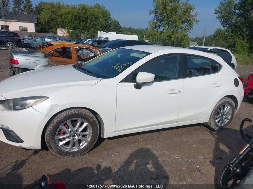 2014 MAZDA 3 SEDAN 2.0L I-4 DI, DOHC, VVT, 155HP