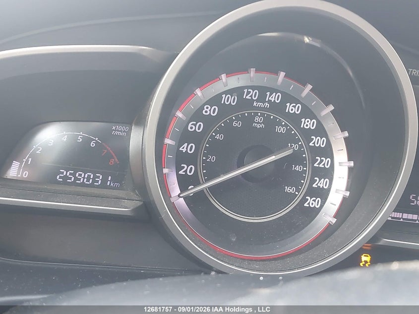 2014 MAZDA 3 SEDAN 2.0L I-4 DI, DOHC, VVT, 155HP