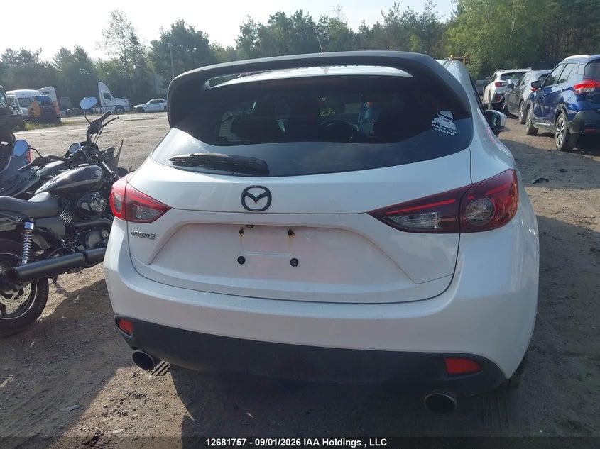 2014 MAZDA 3 SEDAN 2.0L I-4 DI, DOHC, VVT, 155HP