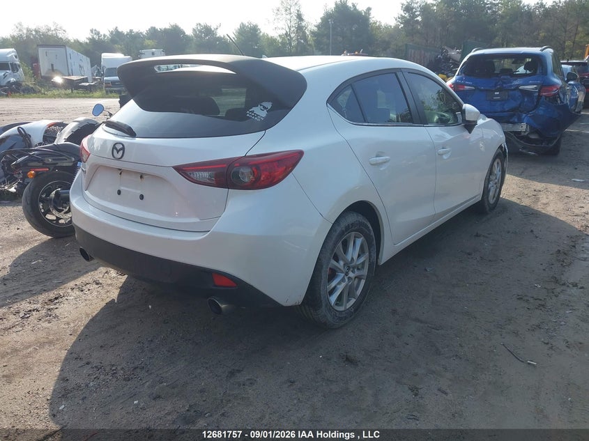 Vin: jm1bm1l77e1158493, lot: 3085899, mazda mazda3 gs-sky 20144