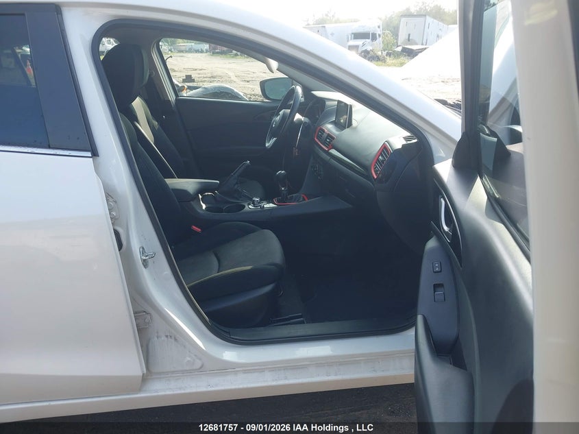 2014 MAZDA 3 SEDAN 2.0L I-4 DI, DOHC, VVT, 155HP