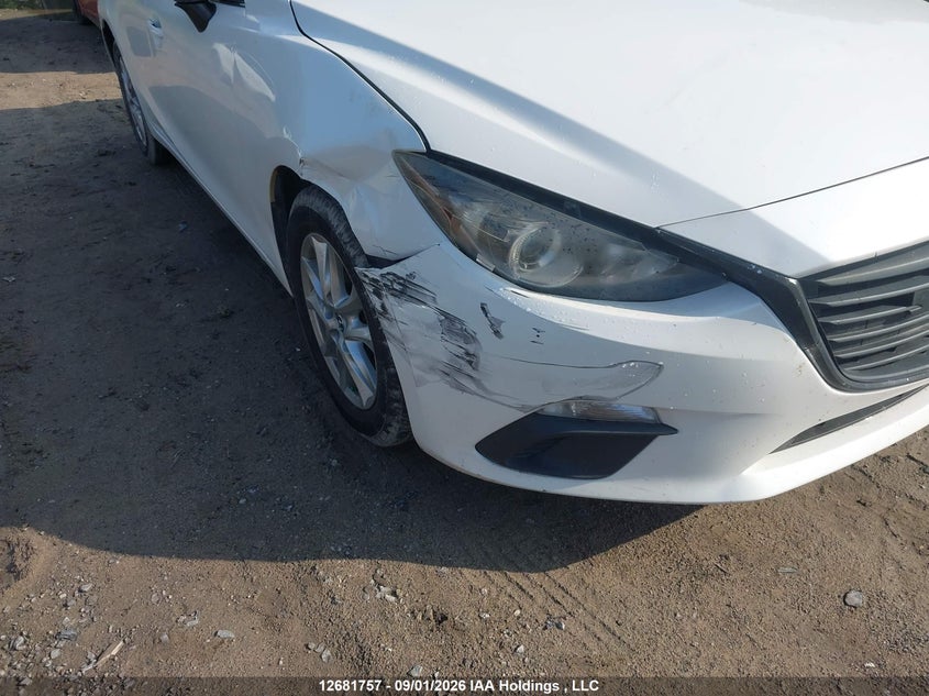 2014 MAZDA 3 SEDAN 2.0L I-4 DI, DOHC, VVT, 155HP