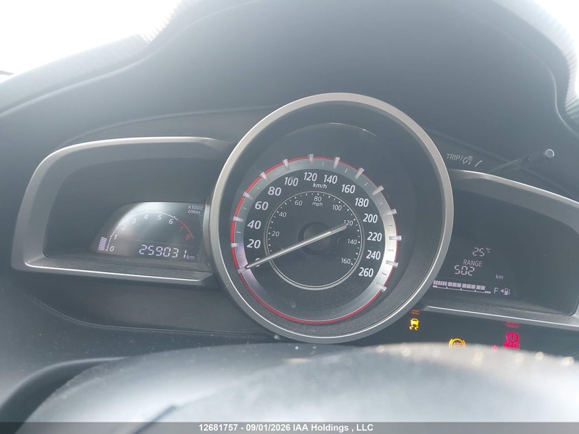 2014 MAZDA 3 SEDAN 2.0L I-4 DI, DOHC, VVT, 155HP