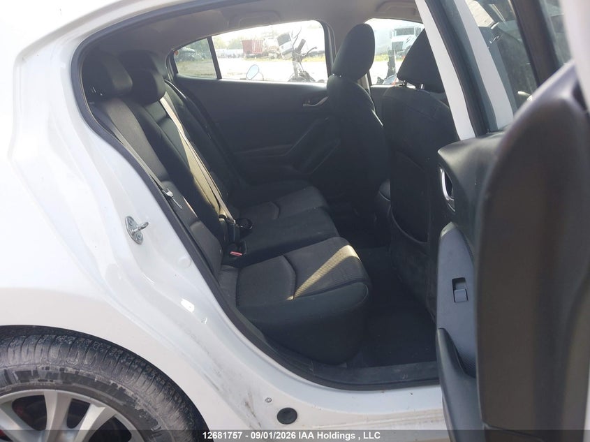 2014 MAZDA 3 SEDAN 2.0L I-4 DI, DOHC, VVT, 155HP