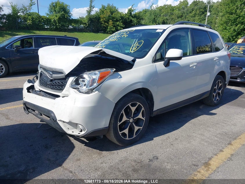 2016 Subaru Forester, Front, IAAI, VIN JF2SJCCC8GH474885 — photo 2