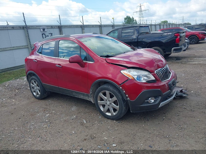 2013 Buick Encore Leather, Front, IAAI, VIN KL4CJGSB5DB179996