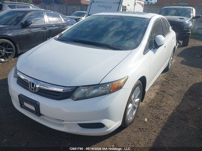 Vin: 2hgfb2f91ch120834, lot: 3085932, honda civic exl 20122