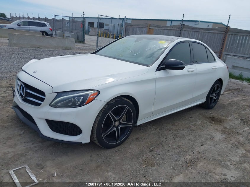 Vin: 55swf4kb4hu184501, lot: 3085933, mercedes-benz c 300 4matic 20172