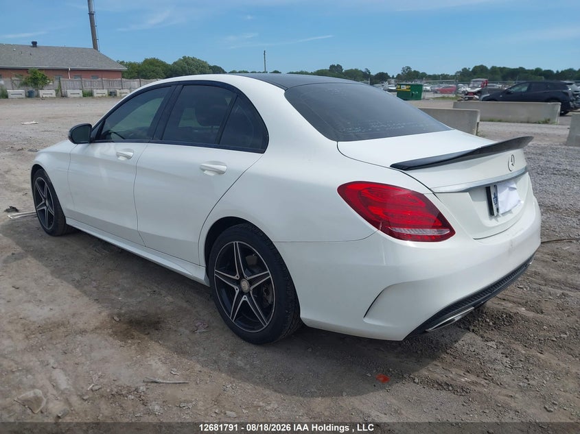 Vin: 55swf4kb4hu184501, lot: 3085933, mercedes-benz c 300 4matic 20173