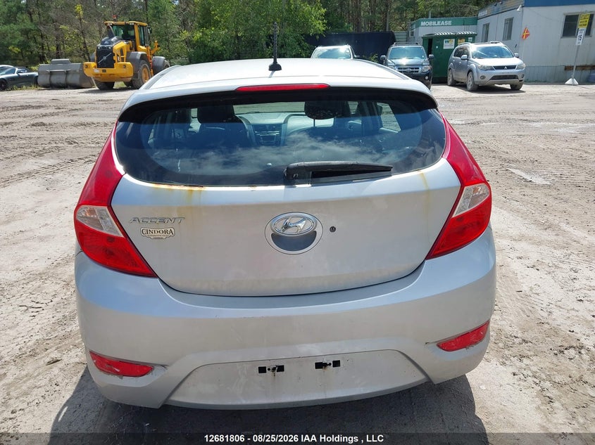 2015 HYUNDAI ACCENT HATCHBACK N/A
