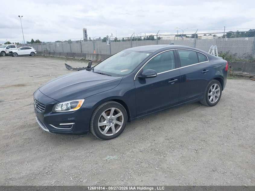 2016 VOLVO S60 SEDAN 2.5L I5 FI DOHC 20V NF4