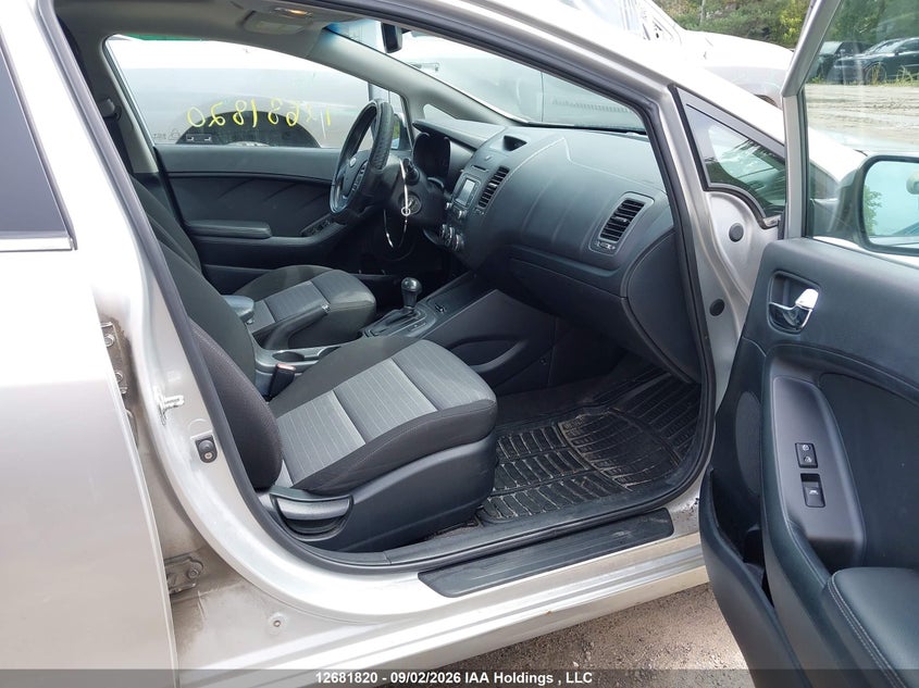 2015 KIA FORTE SEDAN 2.0L I-4 DI, DOHC, VVT, 173HP