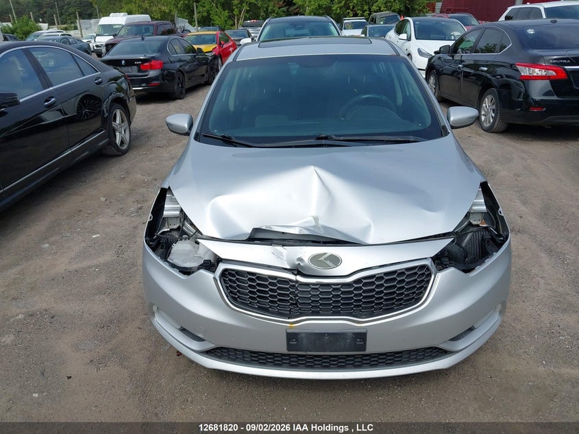 2015 KIA FORTE SEDAN 2.0L I-4 DI, DOHC, VVT, 173HP
