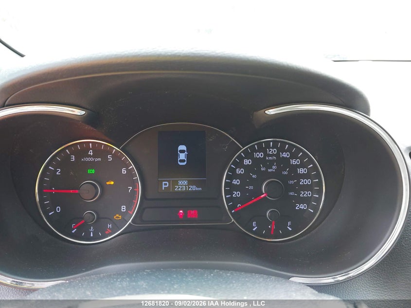 2015 KIA FORTE SEDAN 2.0L I-4 DI, DOHC, VVT, 173HP