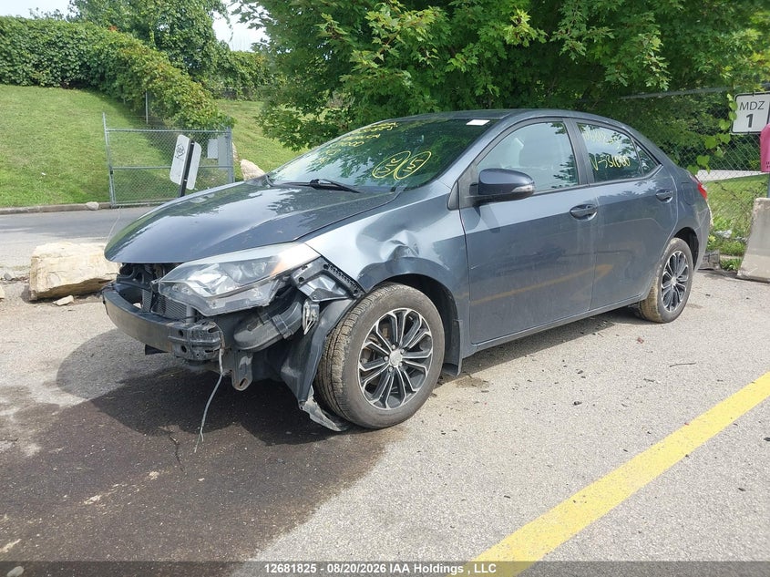 Vin: 2t1burhexgc531000, lot: 3085967, toyota corolla s 20162