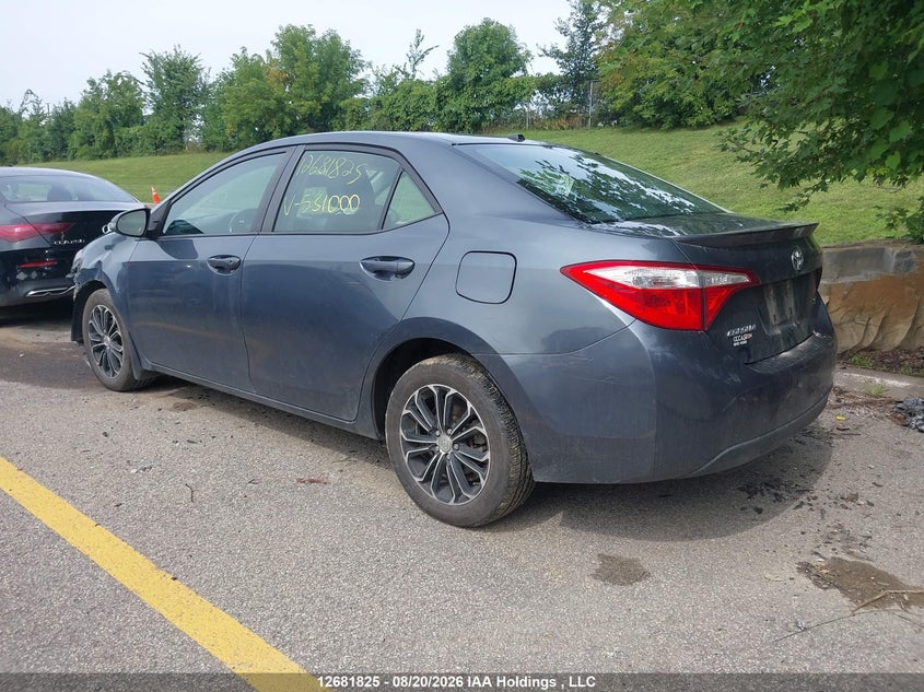 Vin: 2t1burhexgc531000, lot: 3085967, toyota corolla s 20163