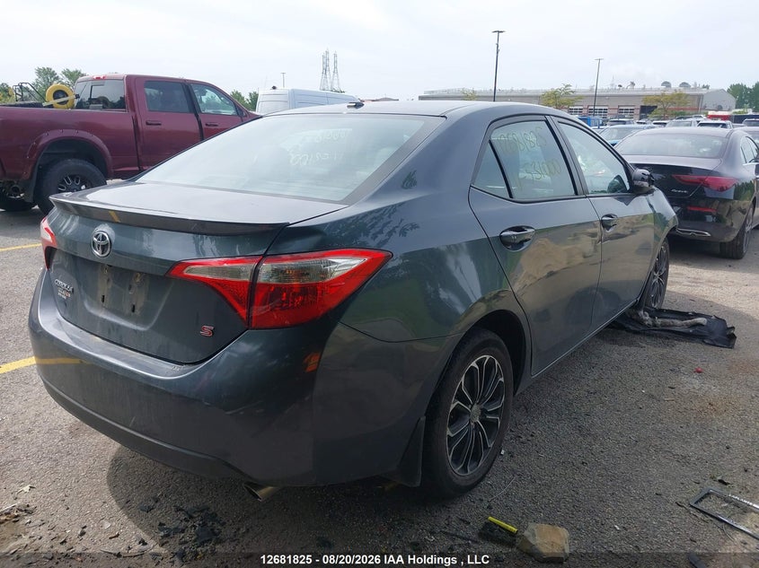 Vin: 2t1burhexgc531000, lot: 3085967, toyota corolla s 20164