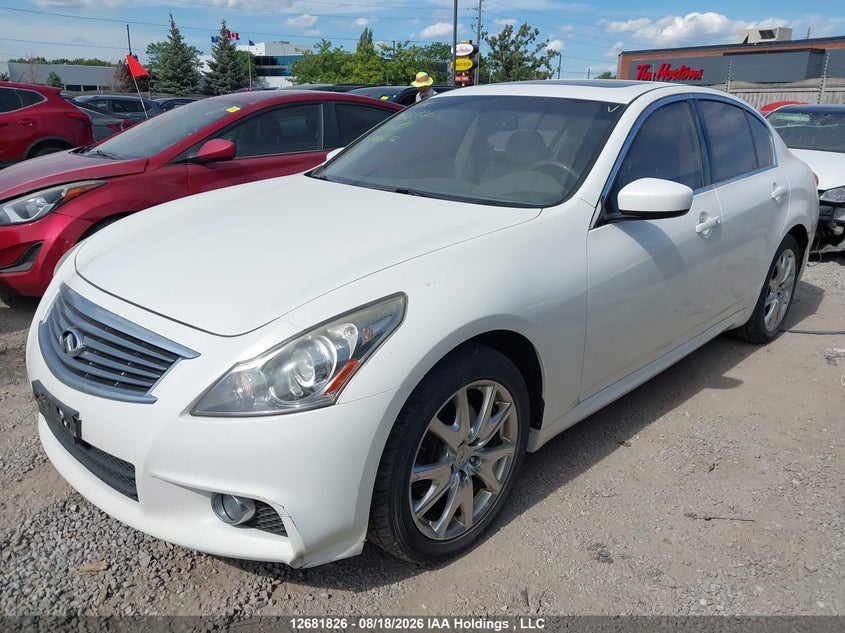 2010 Infiniti G, Благодійність, IAAI, VIN JN1CV6AR7AM460672 — фото 2