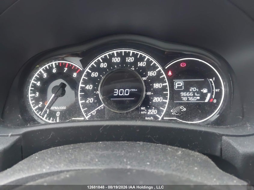 2015 NISSAN VERSA HATCHBACK 1.6L I4 FI DOHC 16V NF4