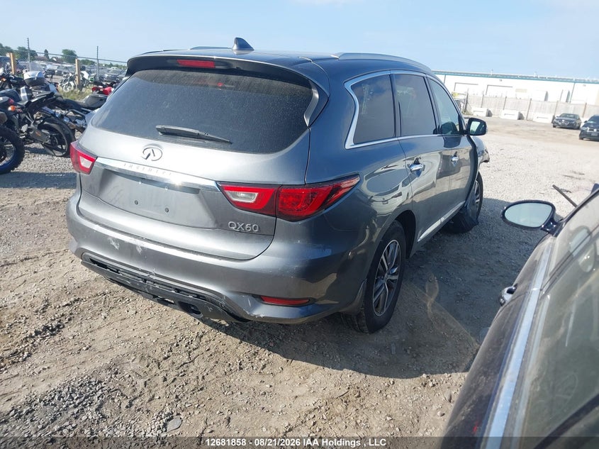 Vin: 5n1dl0mm0hc514443, lot: 3086000, infiniti qx60 20174
