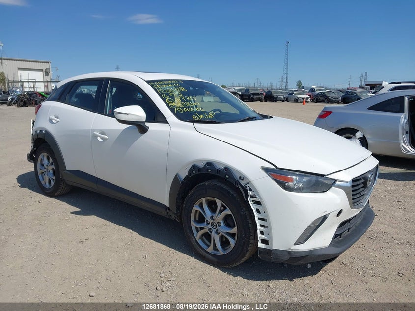 2016 Mazda Cx-3 Gs, Rear, IAAI, VIN JM1DKBC76G0111730