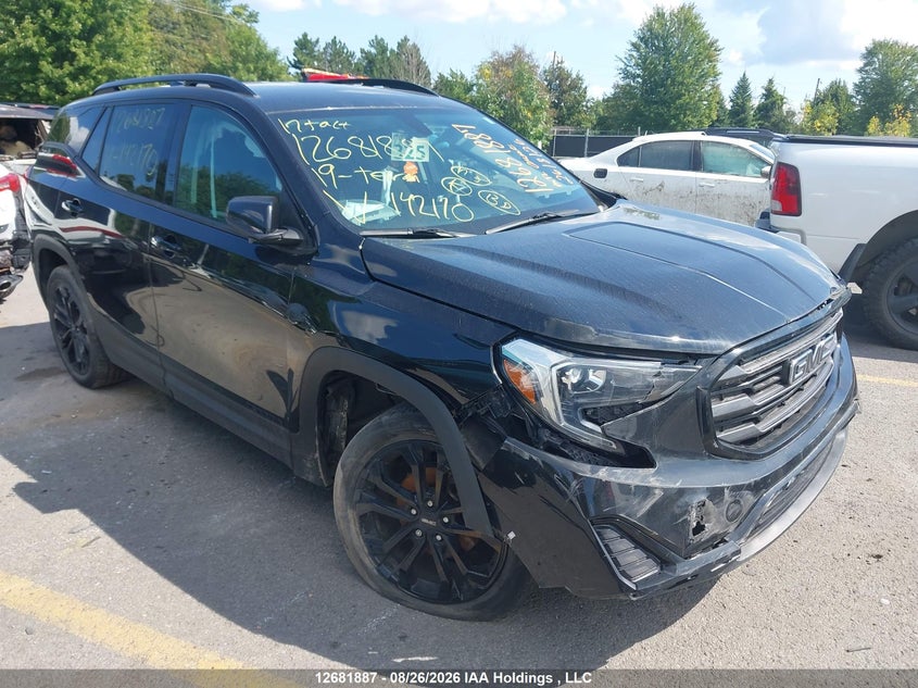 2019 GMC Terrain, Front, IAAI, VIN 3GKALTEV4KL142170