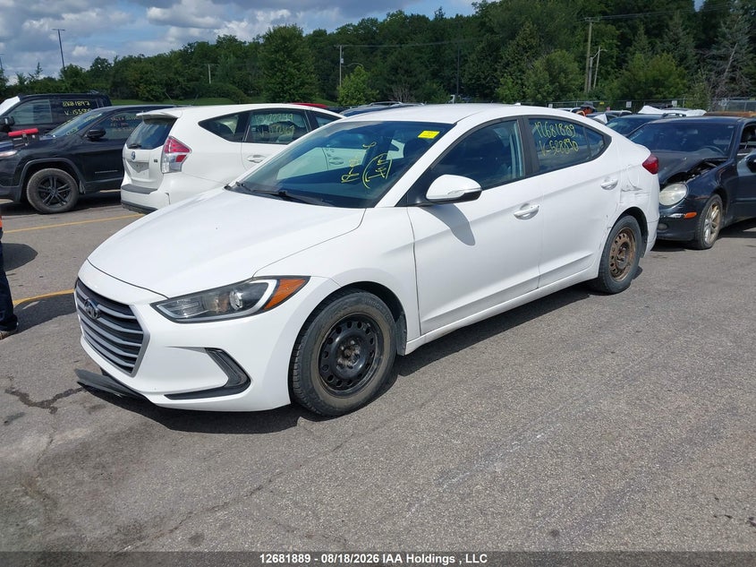 Vin: kmhd84lf2ju528890, lot: 3086031, hyundai elantra 20182