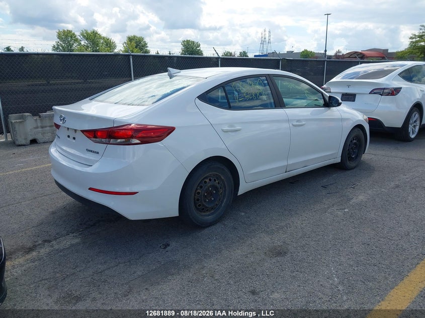 Vin: kmhd84lf2ju528890, lot: 3086031, hyundai elantra 20184