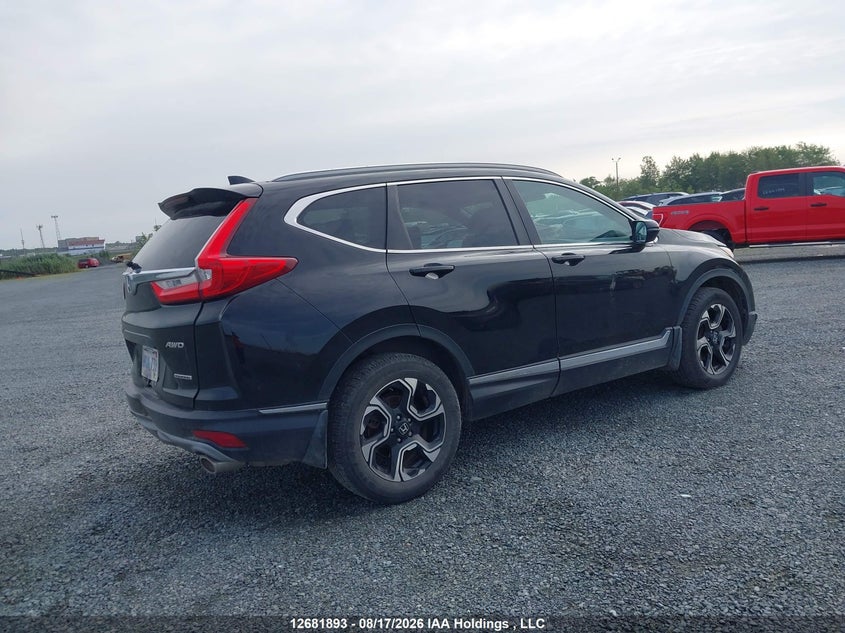 Vin: 2hkrw2h93jh100134, lot: 3086035, honda cr-v touring 20184