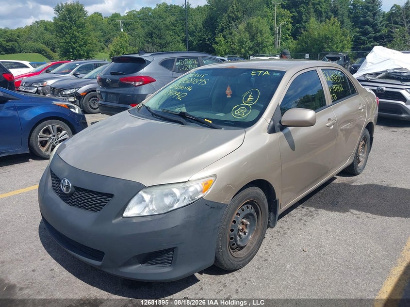 Vin: 2t1bu4ee6ac397942, lot: 3086037, toyota corolla 20102