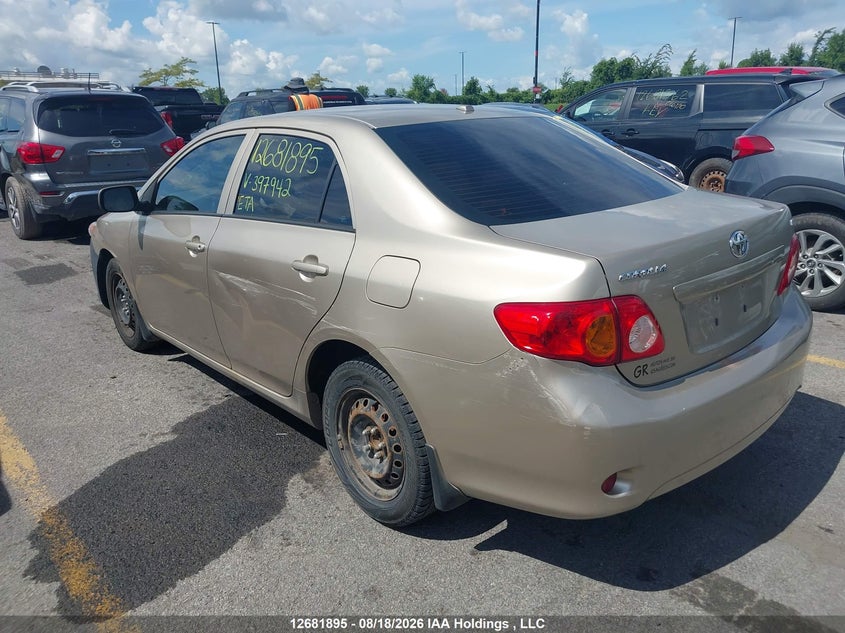 Vin: 2t1bu4ee6ac397942, lot: 3086037, toyota corolla 20103