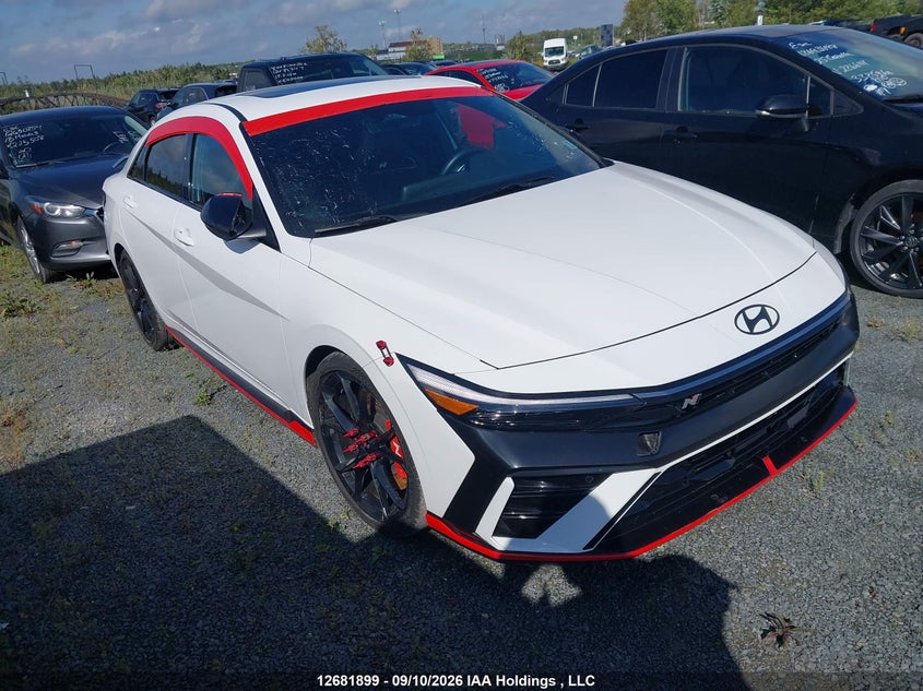 2024 Hyundai Elantra N, Вилучене, IAAI, VIN KMHLW4DK8RU021551