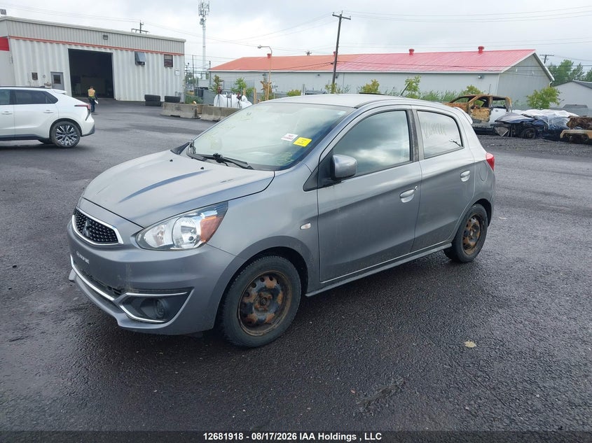2017 Mitsubishi Mirage, Вилучене, IAAI, VIN ML32A3HJ2HH022649 — фото 2