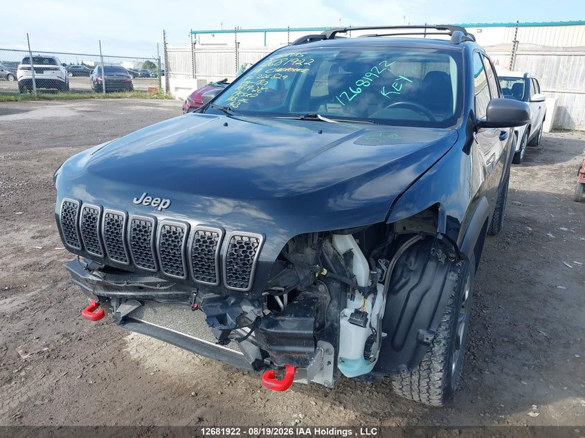 Vin: 1c4pjmbxxkd226829, lot: 3086064, jeep cherokee trailhawk 20192