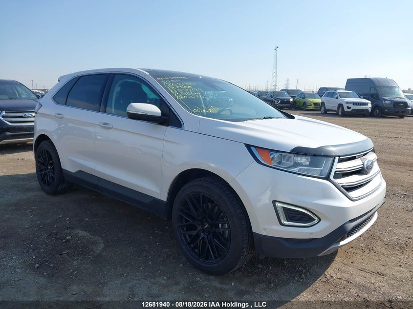 Vin: 2fmpk4k99jbb92199, lot: 3086082, ford edge titanium 2018 img_1