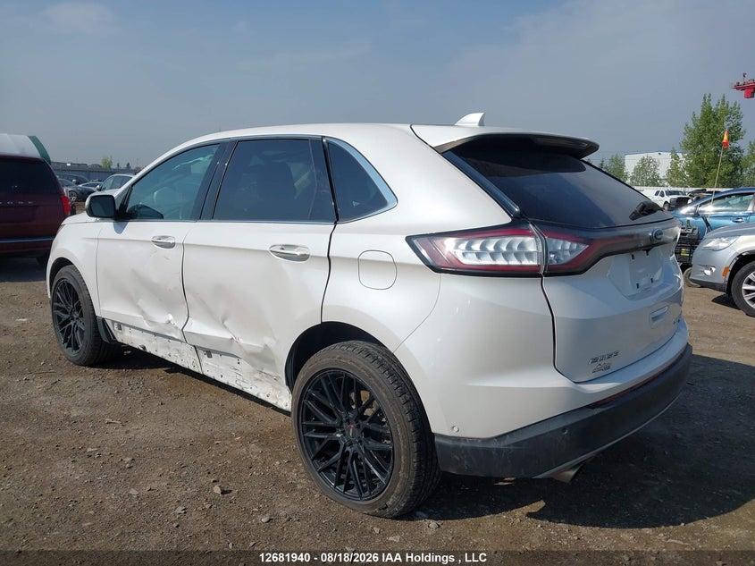 Vin: 2fmpk4k99jbb92199, lot: 3086082, ford edge titanium 20183