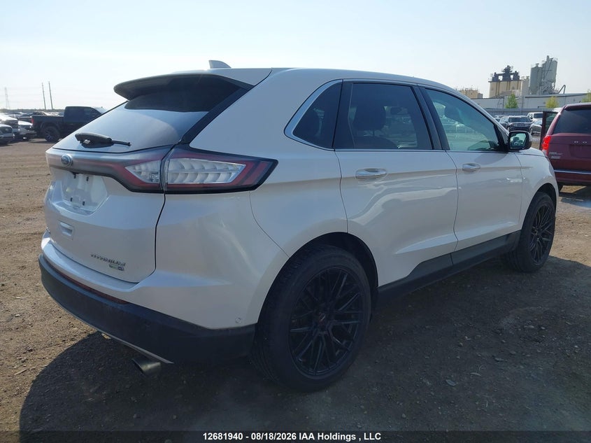Vin: 2fmpk4k99jbb92199, lot: 3086082, ford edge titanium 20184