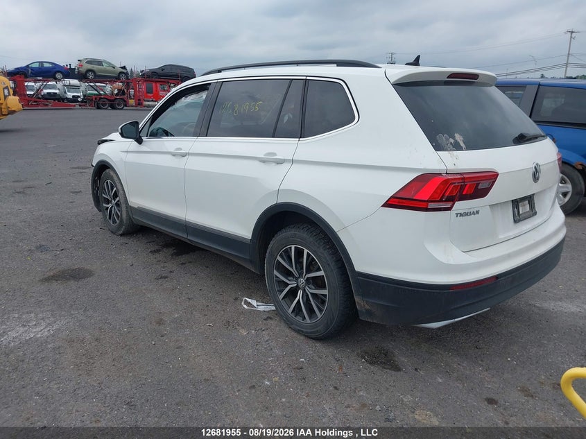 Vin: 3vv2b7ax7jm126332, lot: 3086097, volkswagen tiguan comfortline 20183