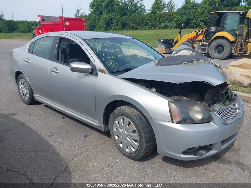 2010 Mitsubishi Galant, Engine Fire, IAAI, VIN 4A32B3FF1AE601242