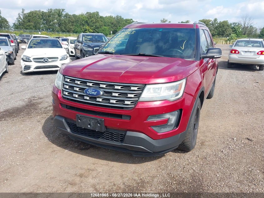 Vin: 1fm5k8d81gga02240, lot: 3086107, ford explorer xlt 20162