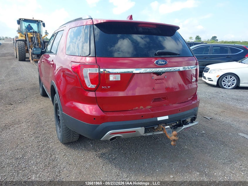 Vin: 1fm5k8d81gga02240, lot: 3086107, ford explorer xlt 20163